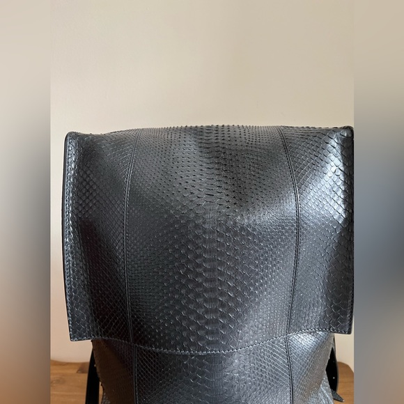 Balenciaga Phileas Python Backpack - Picture 13 of 14
